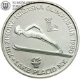 PRL, 200 złotych 1980, Lake Placid ze zniczem, st. L-, #DW