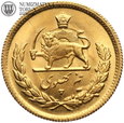 Iran, 1/2 pahlavi, SH1352 (1973), złoto