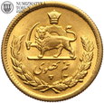 Iran, 1/2 pahlavi, SH1340 (1961), złoto