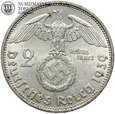 Niemcy, 2 marki 1939 D, Hindenburg, st. 2, #G5