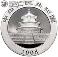 Chiny, 10 yuan, 2008, Panda