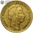 Austria, dukat, 1865 rok, E, złoto