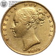 Anglia, Wiktoria, suweren 1869, złoto