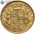 Anglia, Wiktoria, suweren 1869, złoto