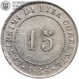 Włochy, Wenecja, 15 centesimi 1848 ZV