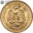 Meksyk, 2 pesos, 1945 rok, złoto