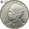 Kuba, 1 peso, 1953 rok, J.Marti