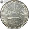 Kuba, 1 peso, 1953 rok, J.Marti