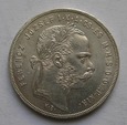 1 Forint 1879r. - Austro/Węgry - Cesarz Franciszek Józef