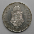 1 Forint 1888r. - Austro/Węgry - Cesarz Franciszek Józef