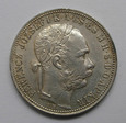 1 Forint 1887r. - Austro/Węgry - Cesarz Franciszek Józef