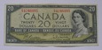 20 Dolarów 1954r. - Kanada - Sygnatura Beattie i Rasminsky