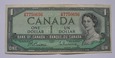 1 Dolar 1954r. - Kanada - Sygnatura Beattie i Rasminsky