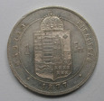 1 Forint 1877r. - Austro/Węgry - Cesarz Franciszek Józef