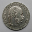 1 Forint 1882r. - Austro/Węgry - Cesarz Franciszek Józef
