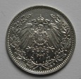 Niemcy - 1/2 Marki 1906r. E  - Kaiserreich
