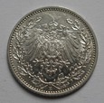 Niemcy - 1/2 Marki 1913r. E  - Kaiserreich