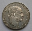 1 Forint 1880r. - Austro/Węgry - Cesarz Franciszek Józef