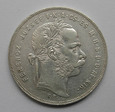 1 Forint 1876r. - Austro/Węgry - Cesarz Franciszek Józef