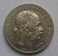 1 Forint 1884r. - Austro/Węgry - Cesarz Franciszek Józef