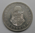 1 Forint 1889r. - Austro/Węgry - Cesarz Franciszek Józef