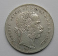 1 Forint 1875r. - Austro/Węgry - Cesarz Franciszek Józef
