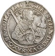 B189. Saksonia, Talar 1586, Chrystian, st 3-2