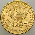 I/25. USA, 5 dolarów 1899, Liberty, st 2