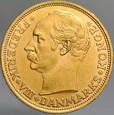 A229. Dania, 20 koron 1911, Fryderyk VIII, st 1