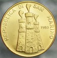 A30. San Marino, 5 scudo 1980, st 1