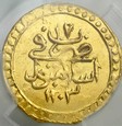 G4. Turcja, Altin 1806, Selim III, PCGS MS61