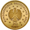 B8. Niemcy, 20 euro 2013, Sosna, st 2