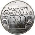 A84. Węgry, 500 forintów 1985, Forum  Kulturalne, st 1-