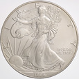 C336. USA, Dolar 1996, Statua, st 1, uncja srebra