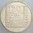 C212. Francja, 20 franków 1938, Republika, st 2-