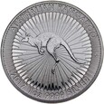 Australia, Dollar 2016, Kangur, st 1, uncja srebra, TUBA 25 szt