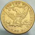 C69. USA, 10 dolarów 1881, Liberty, st 3