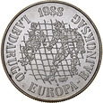 D270. Węgry, 500 forintów 1988, Footbol, Siatka, st 1-