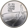 D279. Węgry, 500 forintów 1986, Calgary 1988, st 1