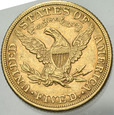 C64. USA, 5 dolarów 1881, Liberty, st 3-2