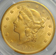 USA, 20 dolarów 1904, Liberty, PCGS MS63