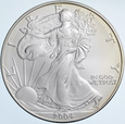 C339. USA, Dolar 2004, Statua, st 1-, uncja srebra