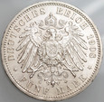 C282. Niemcy, 5 marek 1908, Prusy, st 2/2+