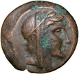 A86. Grecja, Thracia, Lysimacheia, Bronze Ae-23mm, 245-225 BC