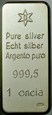 Sztabka kolekcjonerska, srebro 999, 31,1 g, x 3 