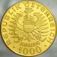 A114. Austria, 1000 szylingów 1976, Babenberger, st 1