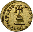 D395. Bizancjum, Konstans II 641-668, Solid, Konstantynopol.