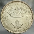 A55. Belgia, 20 franków 1935, Leopold III, st 2 