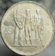 A69. Czechosłowacja, 20 koron 1933, st 2