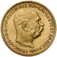 B28. Austria, 20 koron 1915, Franz Josef, st 1, NB